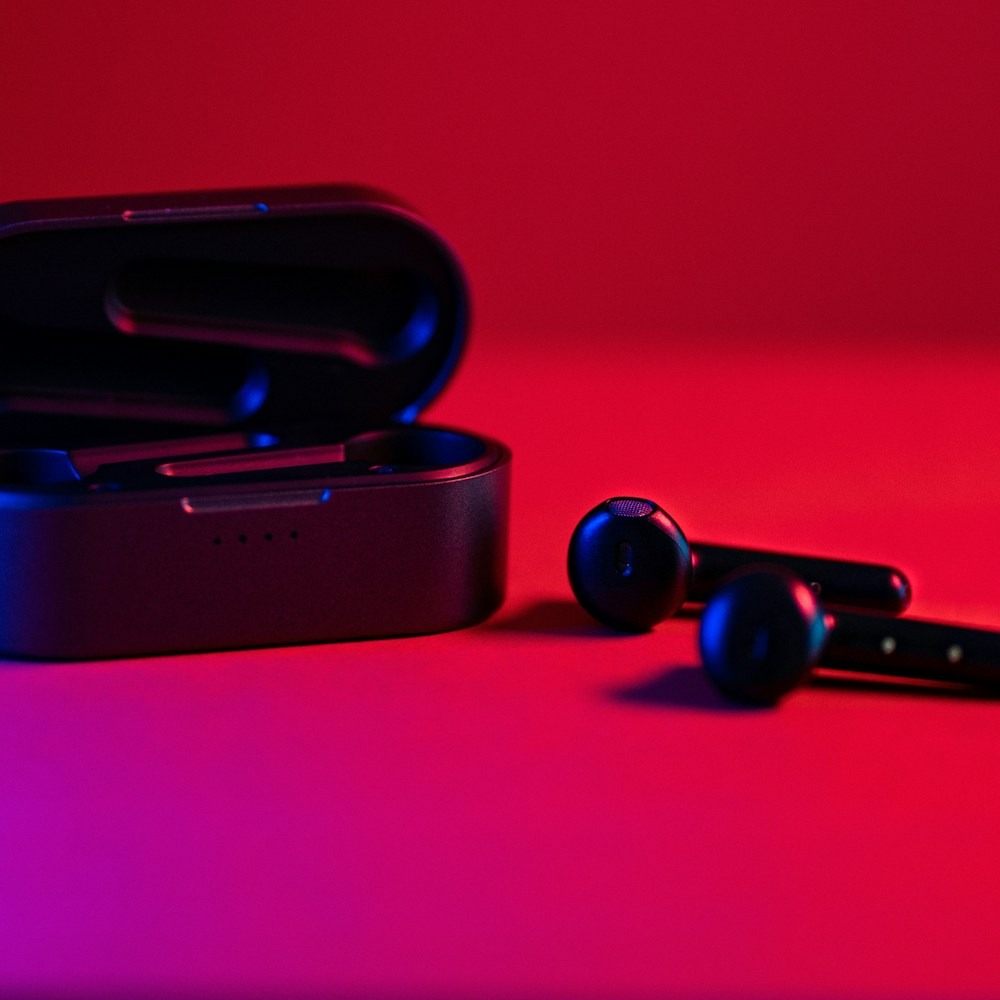 Earbuds in Charging Case